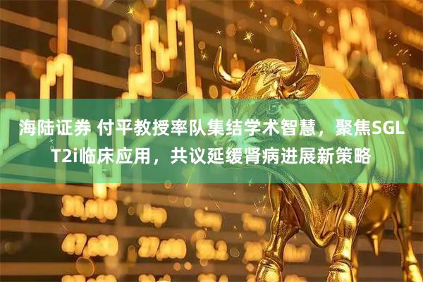 海陆证券 付平教授率队集结学术智慧，聚焦SGLT2i临床应用，共议延缓肾病进展新策略